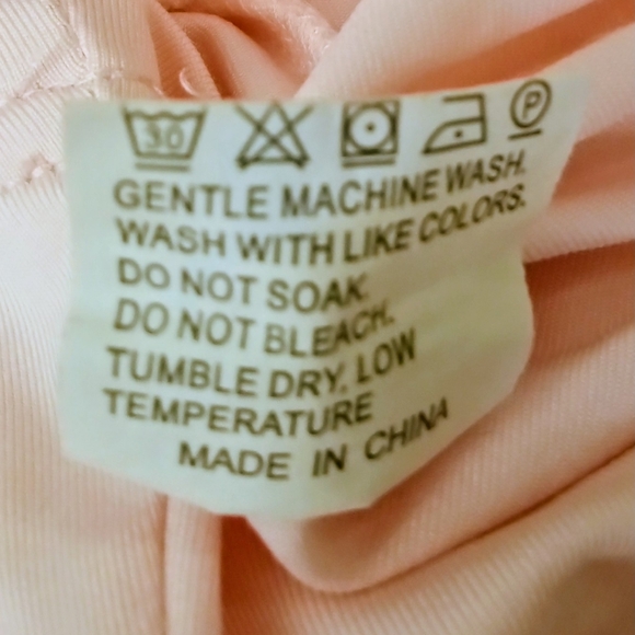 Elegant Light Pink Sleeveless Duo Corset Size Small - Picture 5 of 6